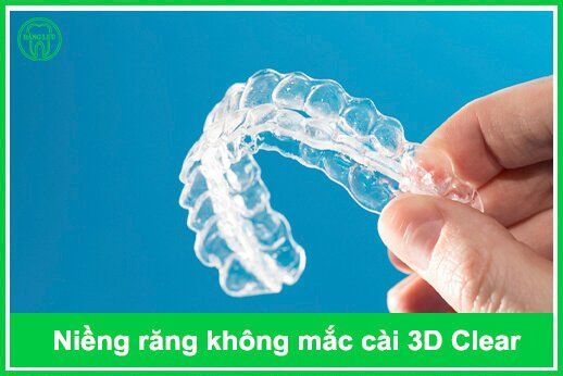 niềng răng tháo lắp 3D